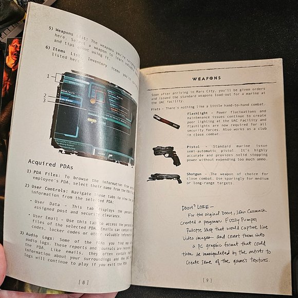 DOOM 3 for PC original 2004 instructions booklet, highly collectible - book only - Picture 4 of 4